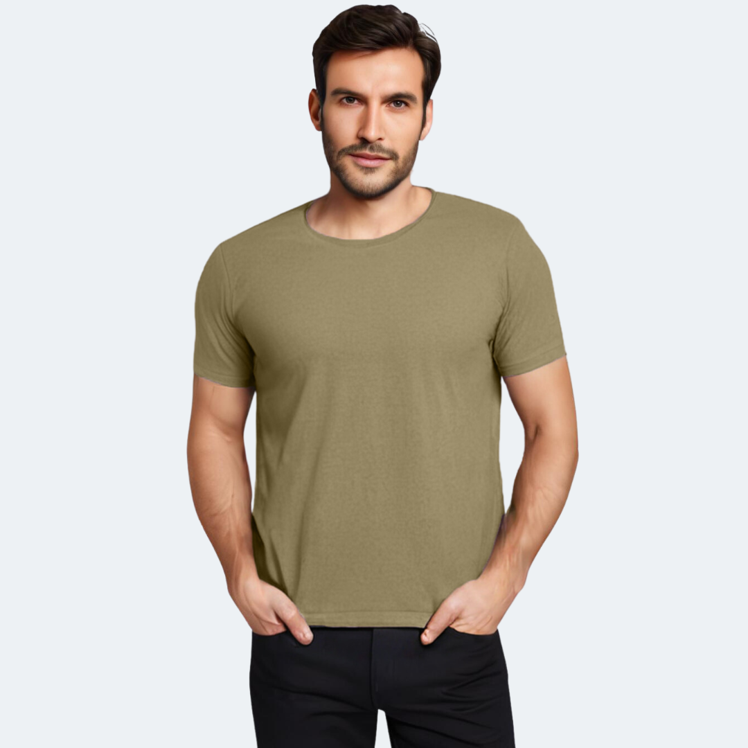 Col Rond Khaki