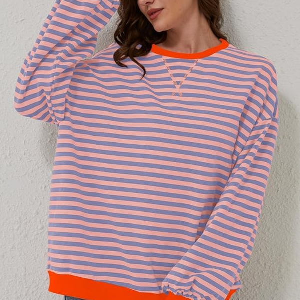 Helena | Gestreifter Pullover