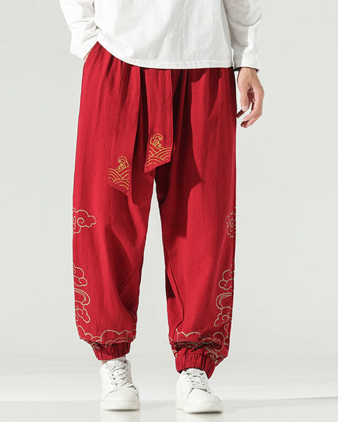 Ai - Pantalon harem japonais