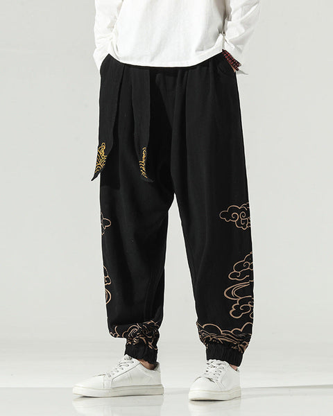 Ai - Pantalon harem japonais