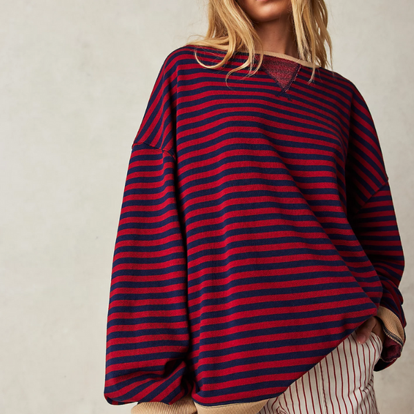 Helena | Gestreifter Pullover