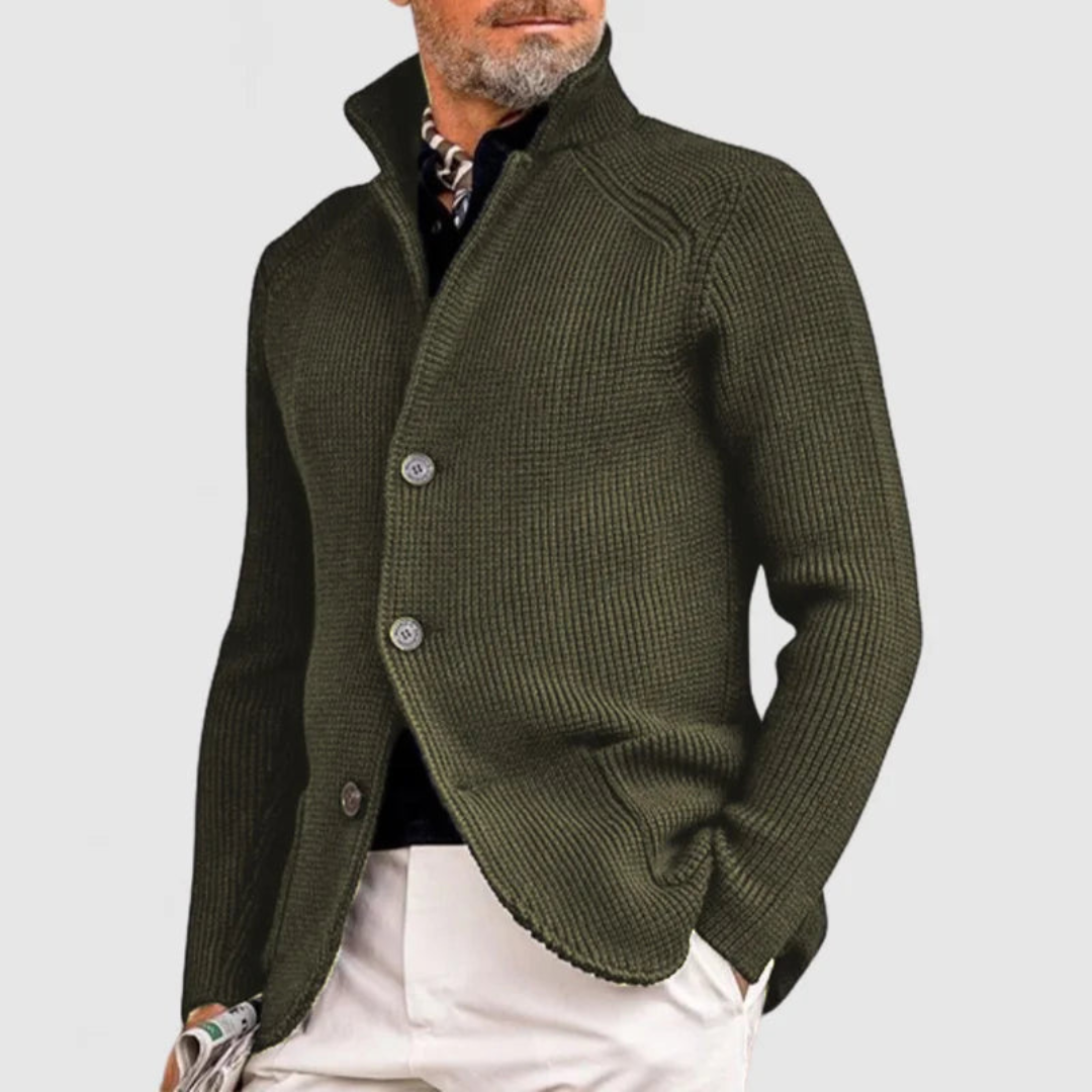 Luis® | Cardigan Elegante con Bottoni Classici