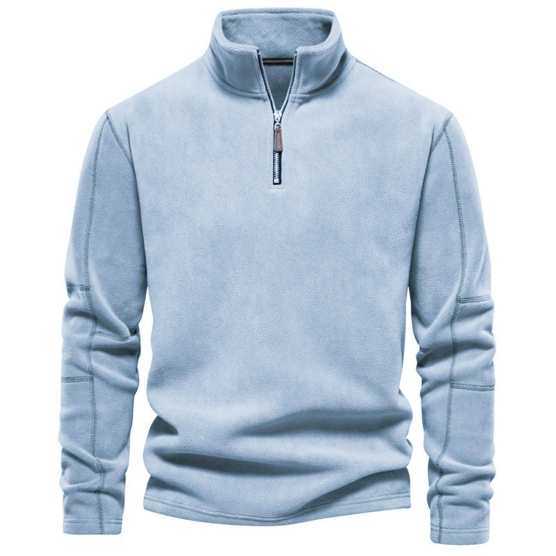 Joshua™ | Maglione in Fleece con Zip a Quarto