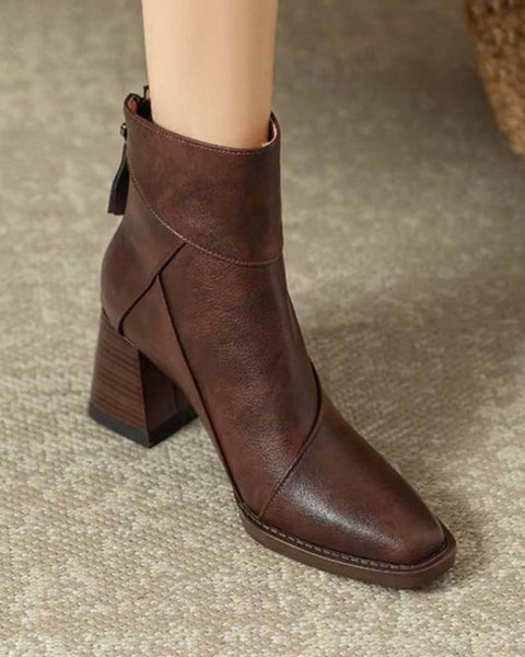 Jolie™ | Bottes en cuir pour femmes confortables