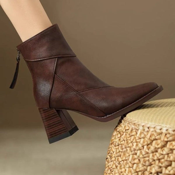 Jolie™ | Bottes en cuir pour femmes confortables