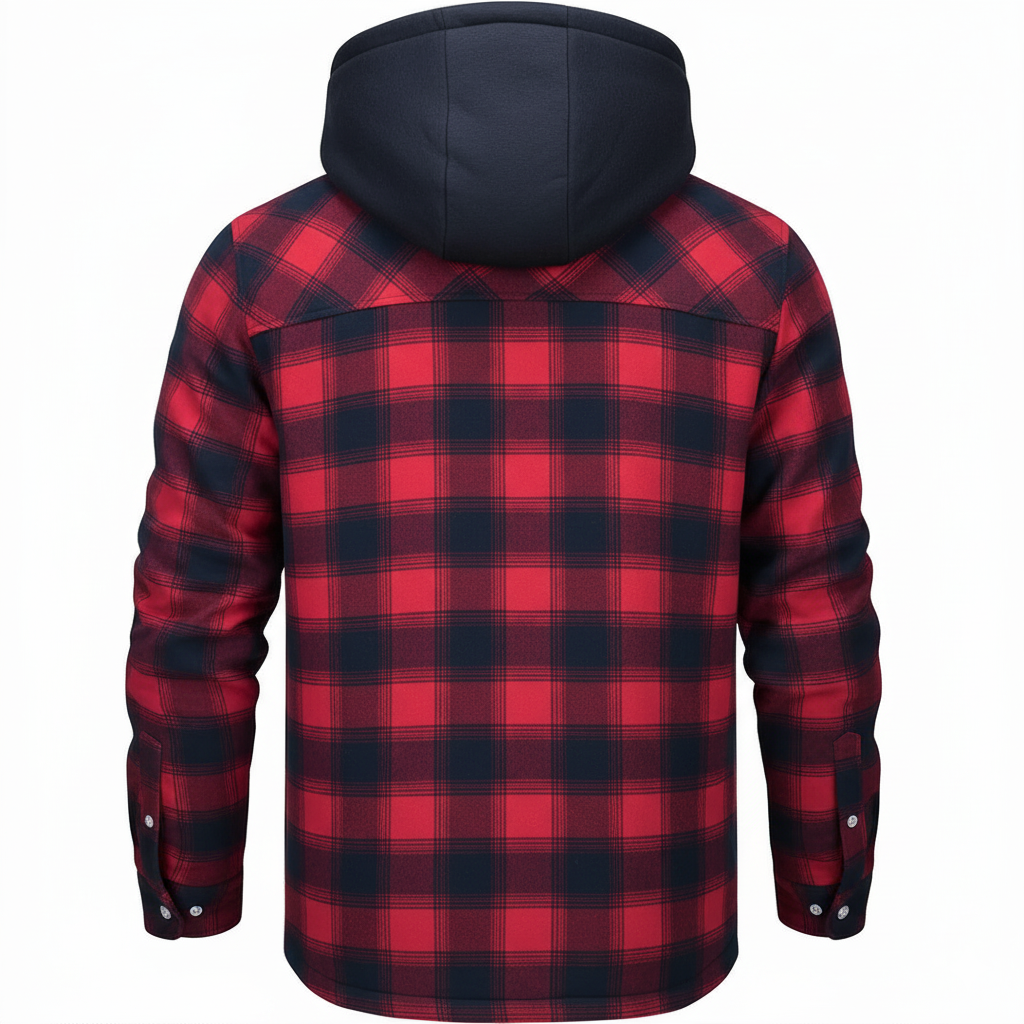 Arend – Manteau Chaud en Mélange de Laine Premium