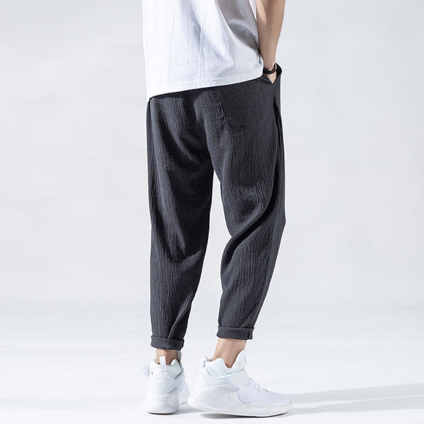 Hiroaki - Pantalon leger