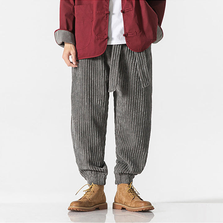 Keisuke - Pantalon en velours côtelé