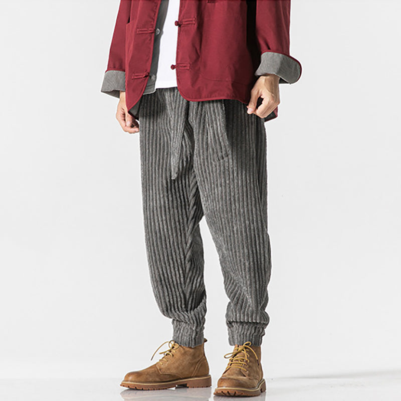Keisuke - Pantalon en velours côtelé