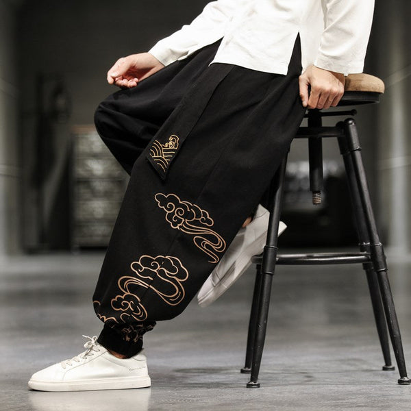 Ai - Pantalon harem japonais