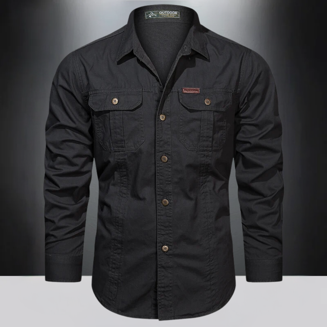 Markus™ | Camicia Cargo in Cotone