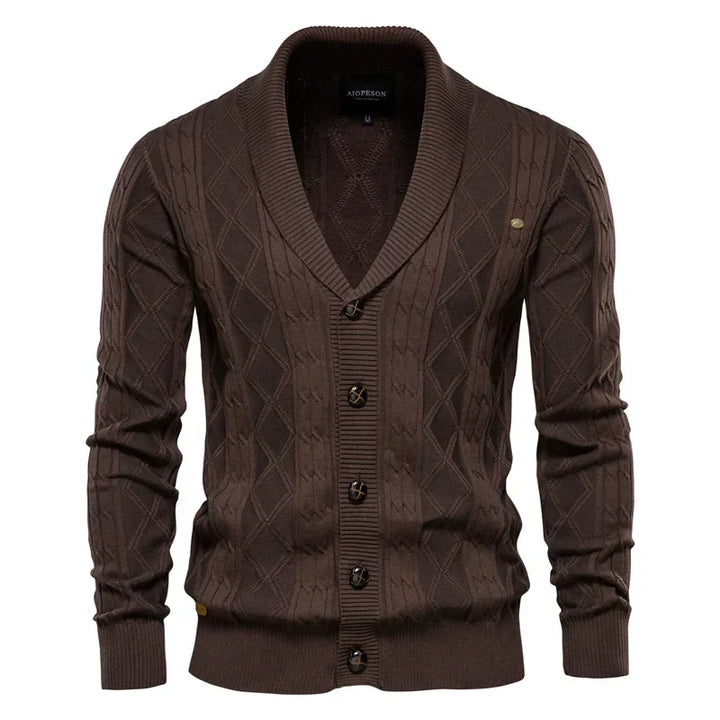 CHICIVELLE | Cardigan pour Hommes avec Fermeture à Boutons