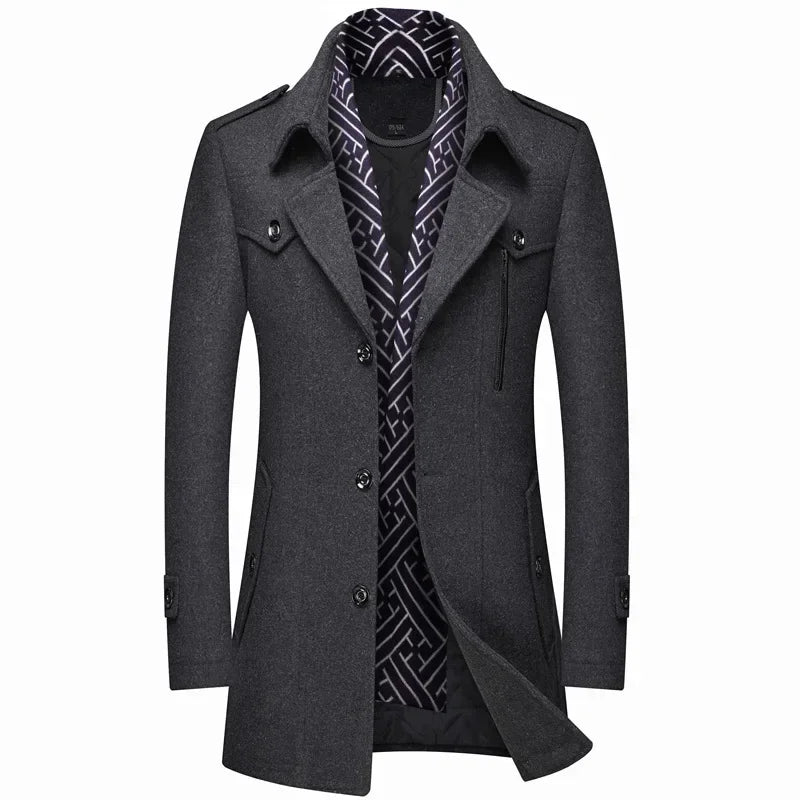James™ | Manteau Élégant d'Hiver