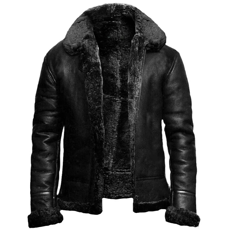 Bruce™ | Cappotto Invernale in Pelle