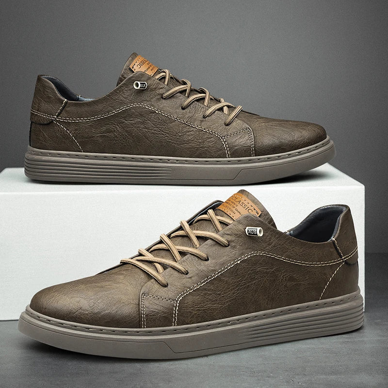 Oxford - Chaussures en Cuir Italien