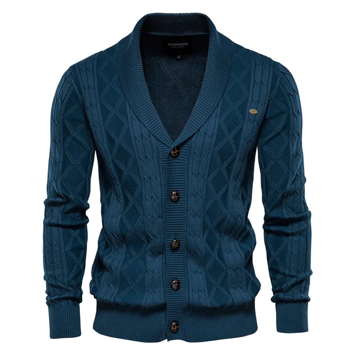 CHICIVELLE | Cardigan pour Hommes avec Fermeture à Boutons