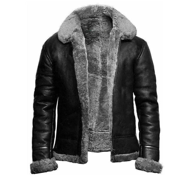 Bruce™ | Cappotto Invernale in Pelle