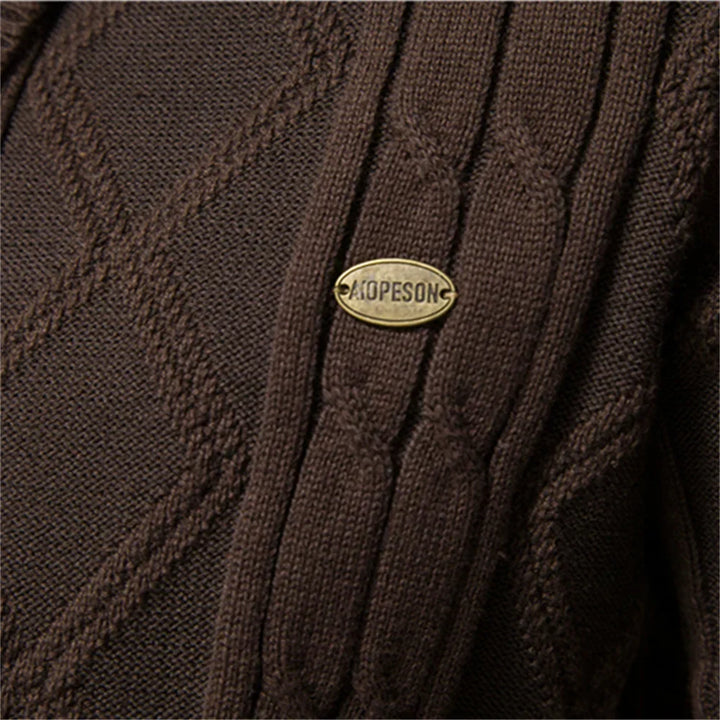 CHICIVELLE | Cardigan pour Hommes avec Fermeture à Boutons