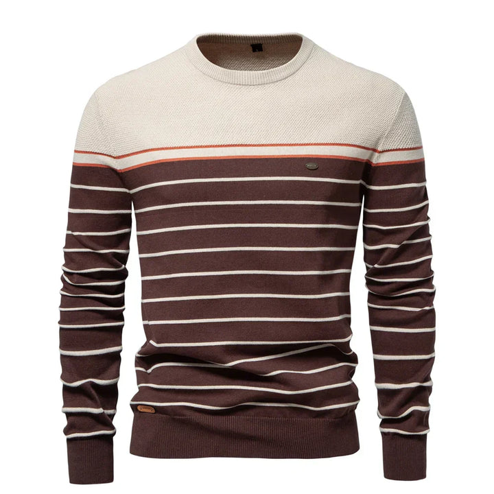 CHICIVELLE | Pull homme à motif rayé