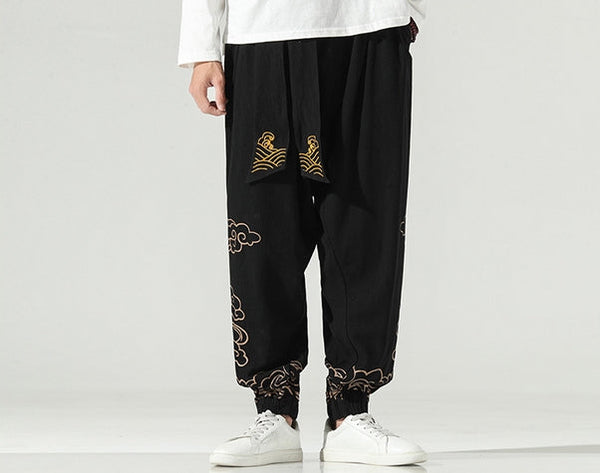 Ai - Pantalon harem japonais