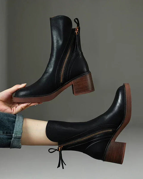 Grazia - Bottines en cuir