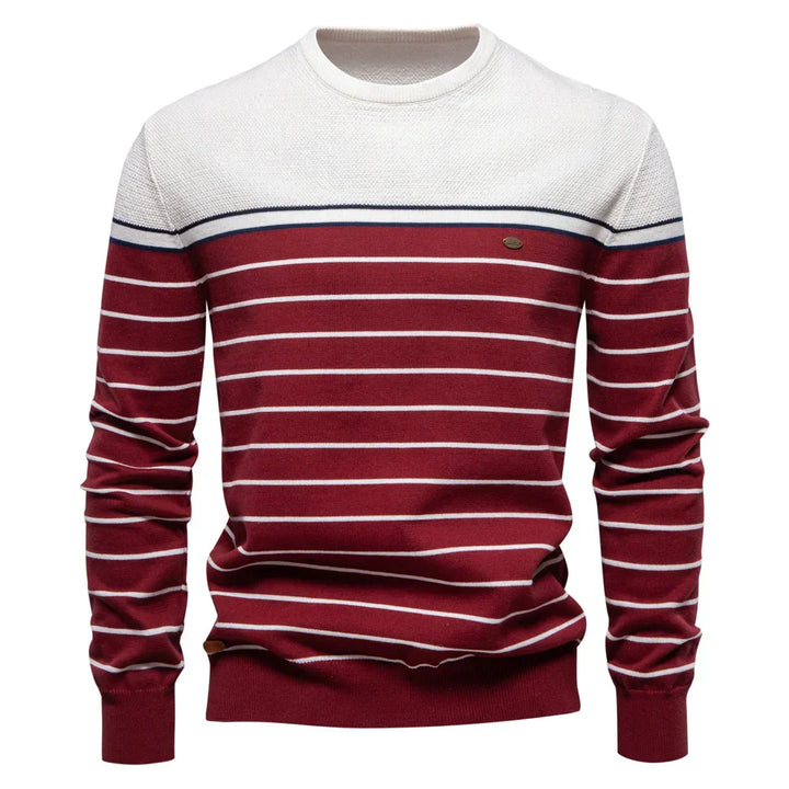 CHICIVELLE | Pull homme à motif rayé