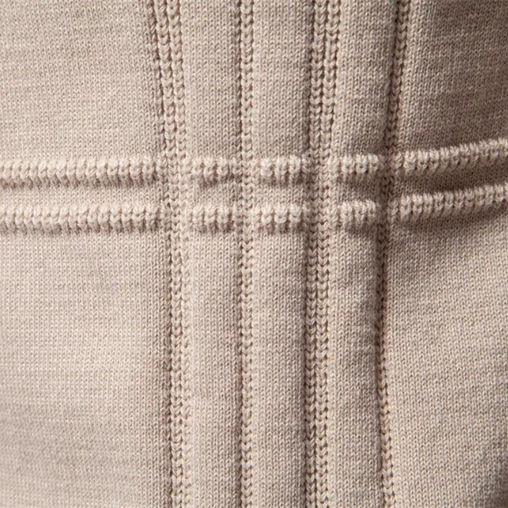 CHICIVELLE | Pull élégant pour hommes avec design à carreaux
