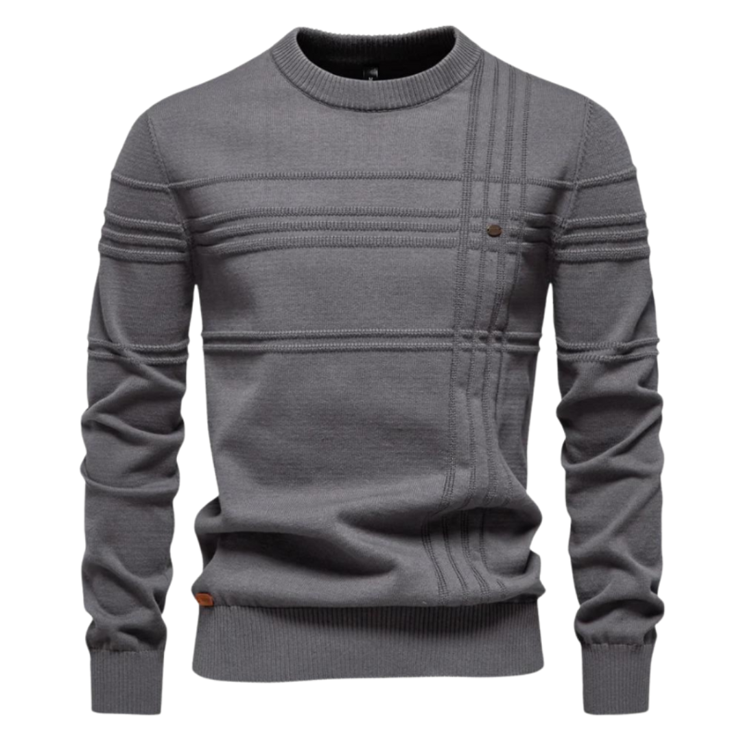 CHICIVELLE | Pull élégant pour hommes avec design à carreaux