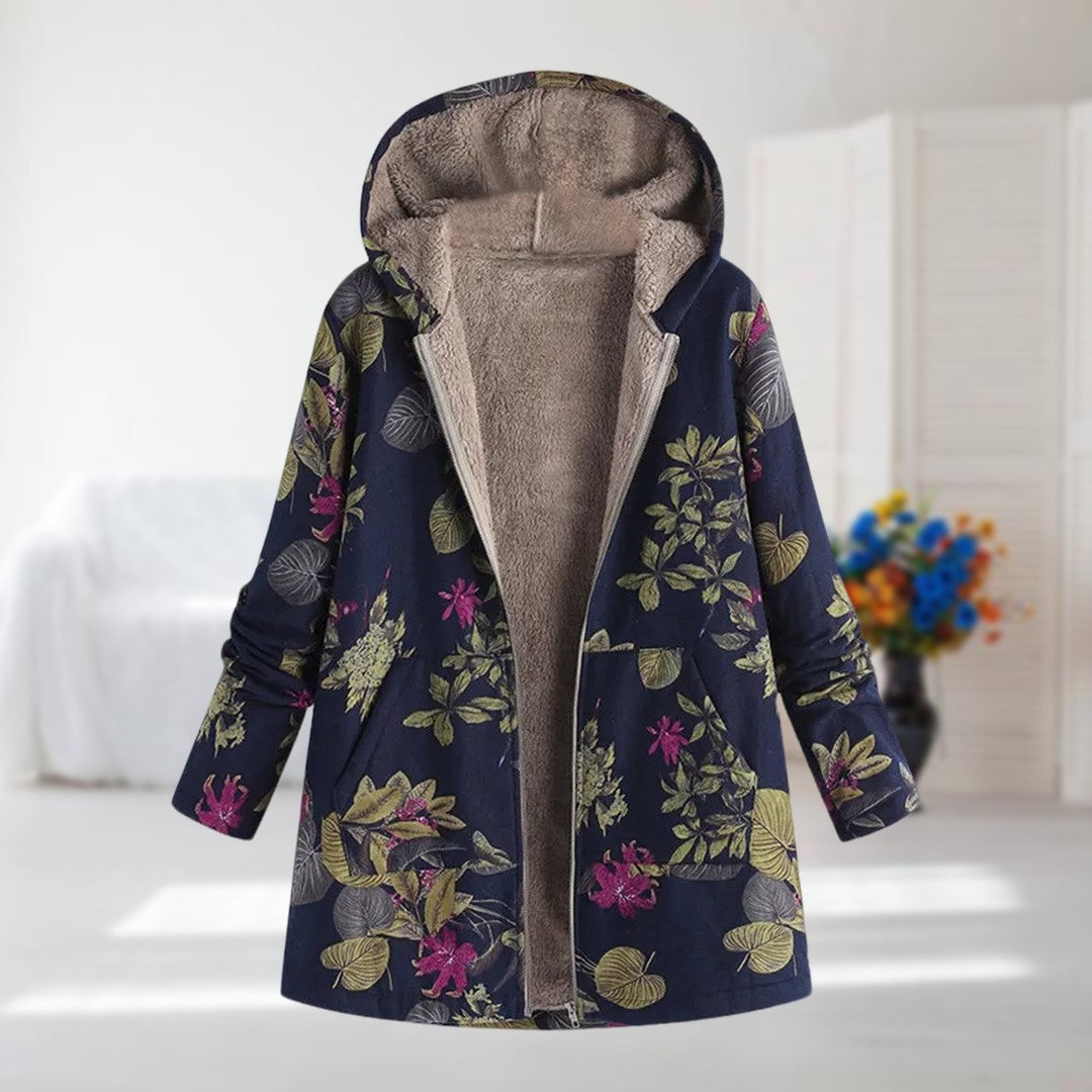 Maude - Manteau à imprimé floral