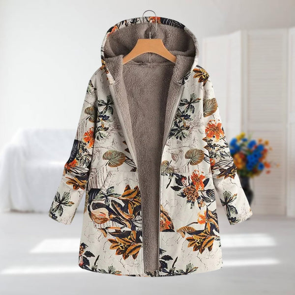 Maude - Manteau à imprimé floral