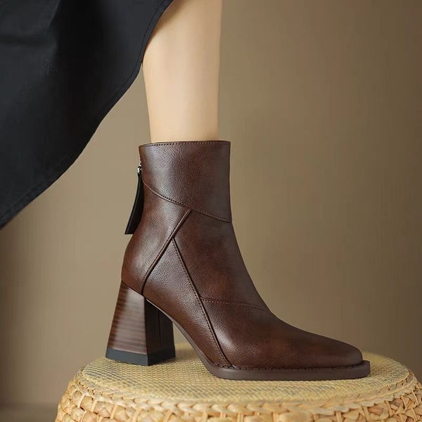 Jolie™ | Bottes en cuir pour femmes confortables