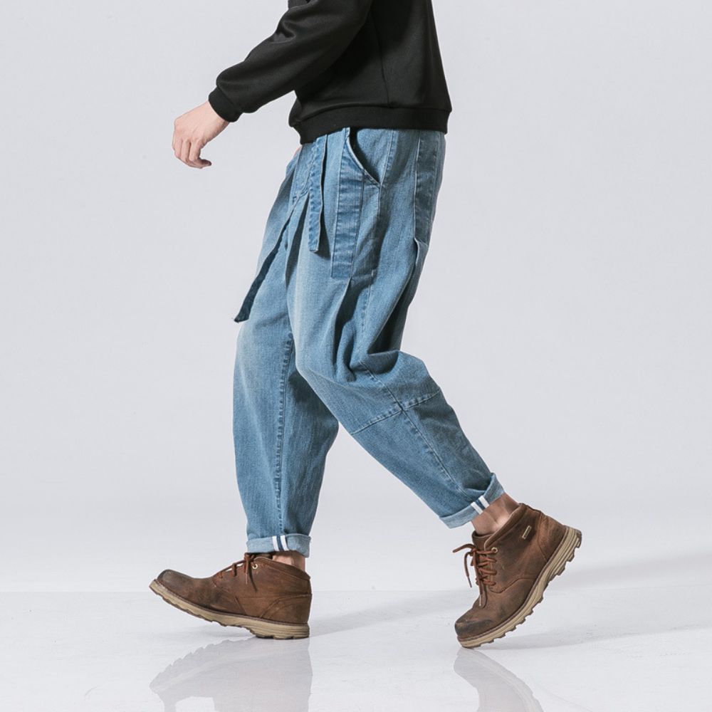 Yori - Pantalon denim confort