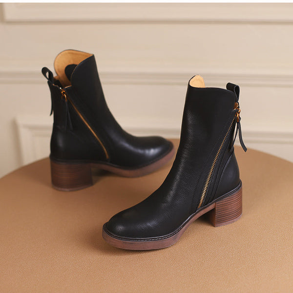 Grazia - Bottines en cuir