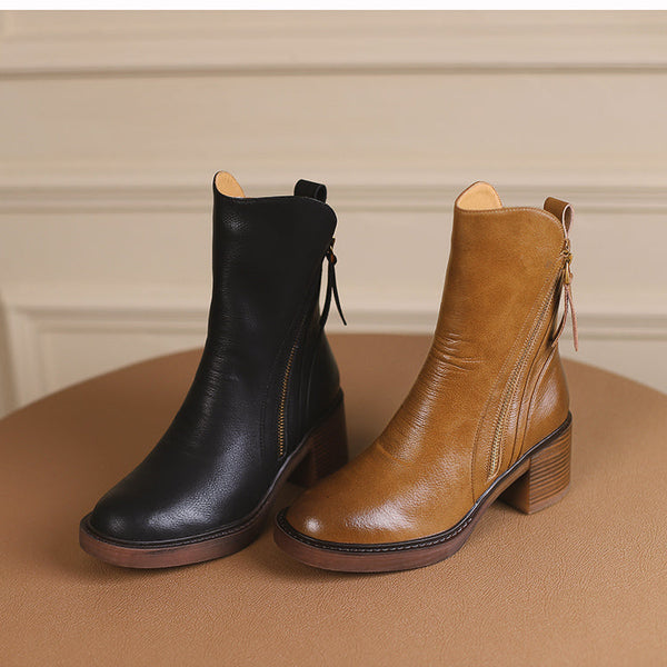 Grazia - Bottines en cuir