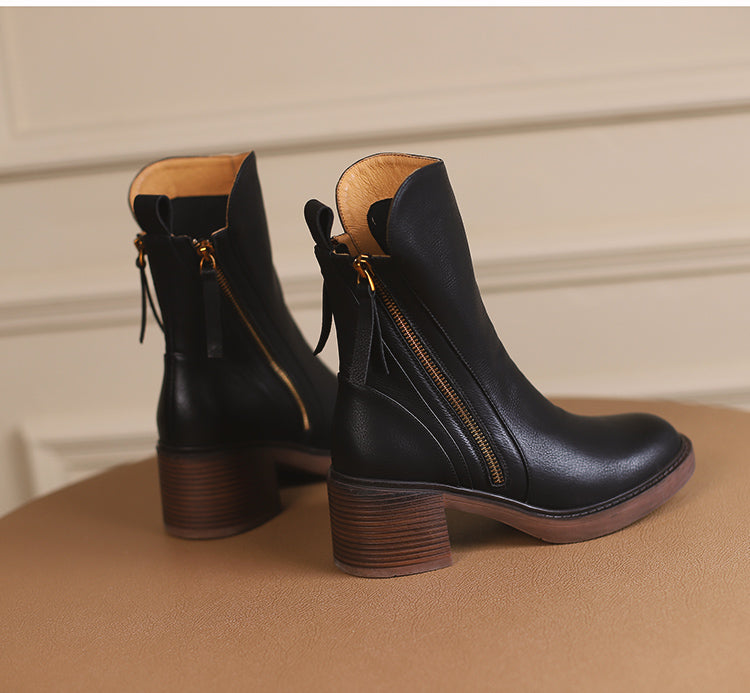 Grazia - Bottines en cuir