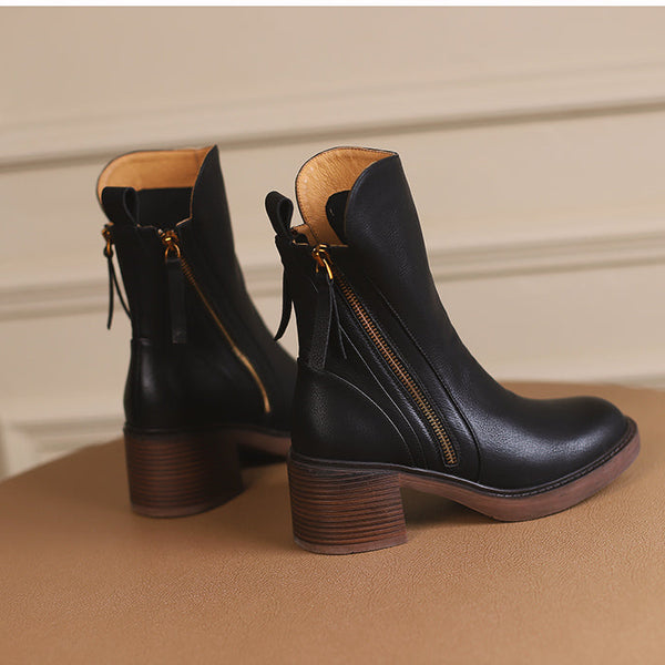 Grazia - Bottines en cuir