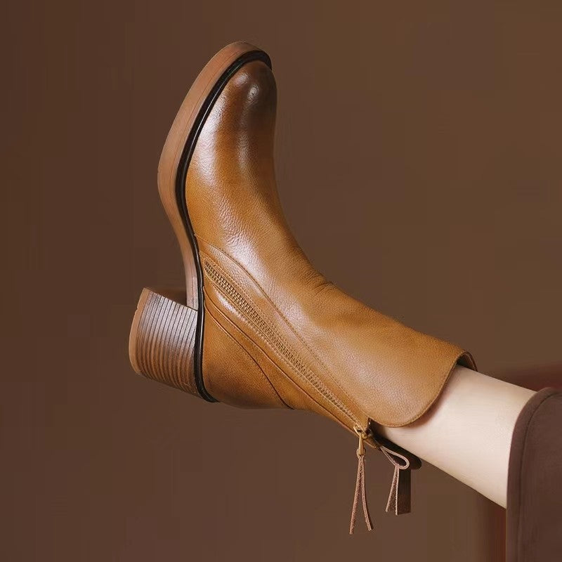 Grazia - Bottines en cuir