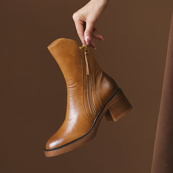 Grazia - Bottines en cuir