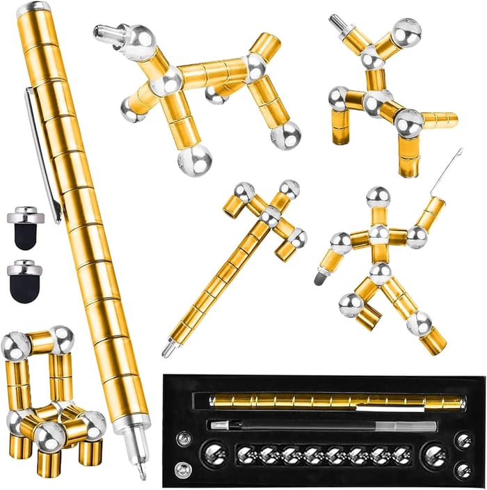 FidgetFlux - Stylo Magnétique De Fidget