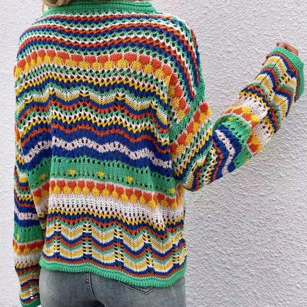 Debra - Gestreifter Pullover für Damen