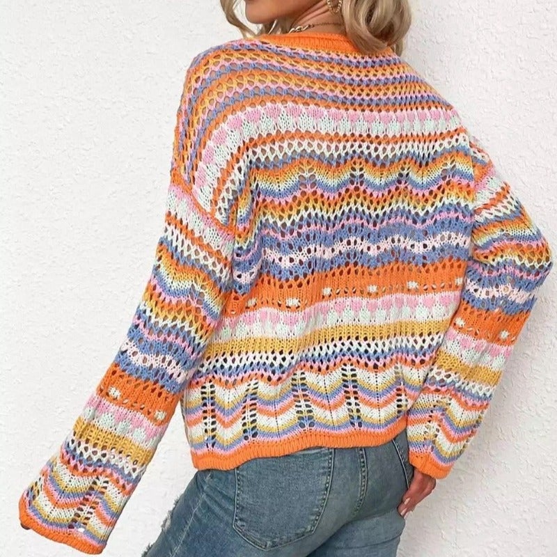 Debra - Gestreifter Pullover für Damen