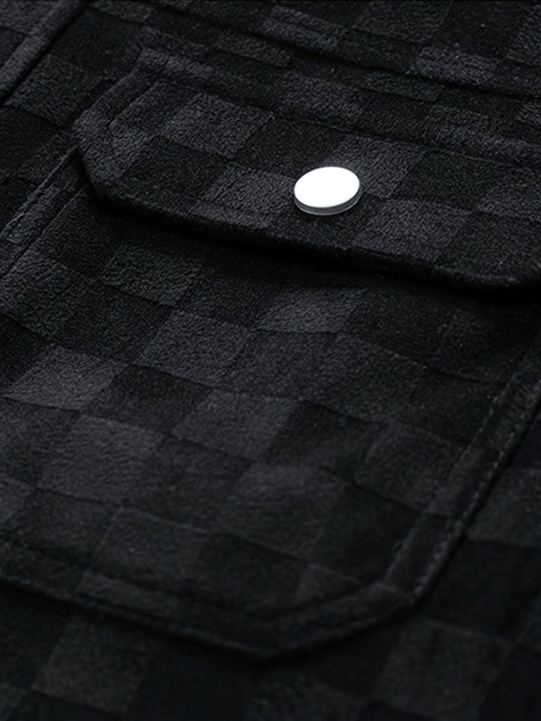 Maverick | Veste en Suède Carreautée