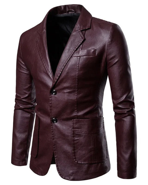 Ray™ | Blazer en Cuir Chaud