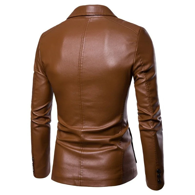Ray™ | Blazer en Cuir Chaud