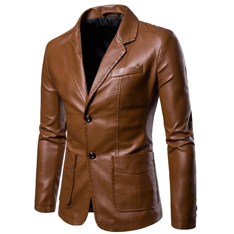 Ray™ | Blazer en Cuir Chaud