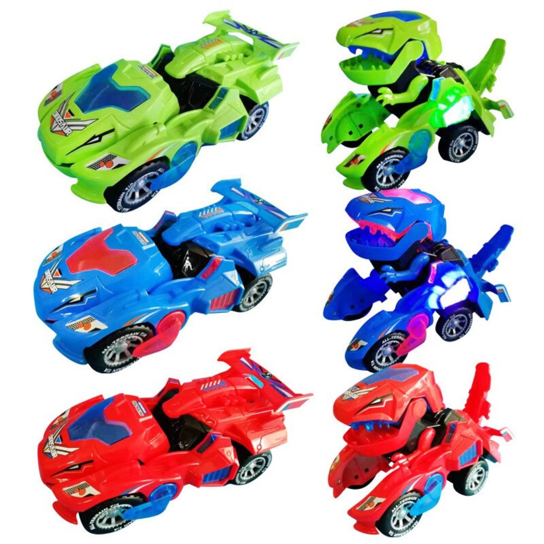 DinoBlaze - Voiture Dinosaure Transformable