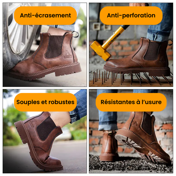 RobustFlex™ -  Chaussures de sécurité pour hommes