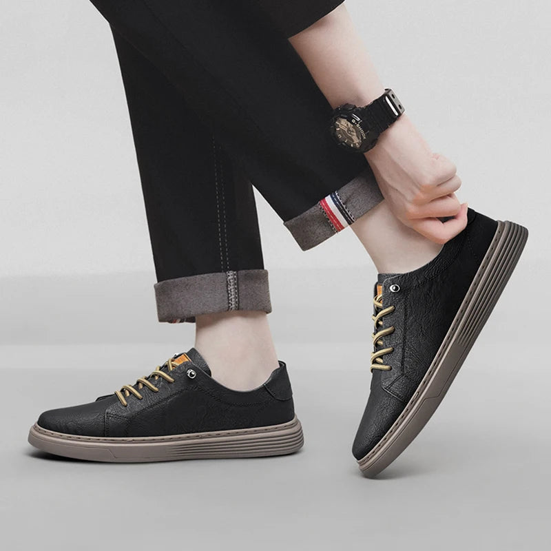 Oxford - Chaussures en Cuir Italien