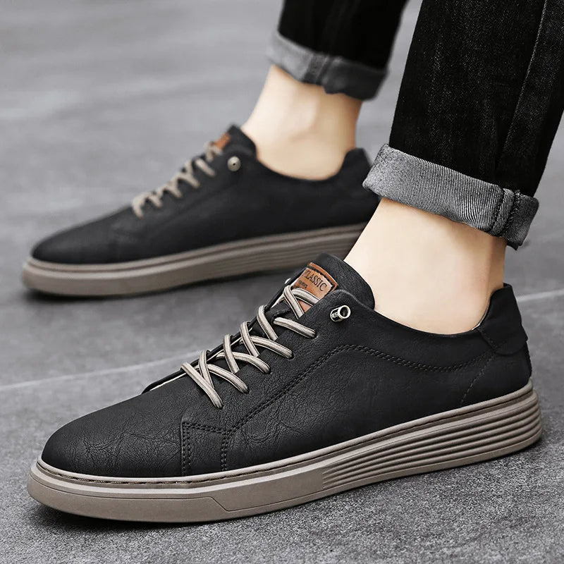Oxford - Chaussures en Cuir Italien