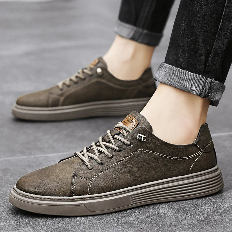 Oxford - Chaussures en Cuir Italien